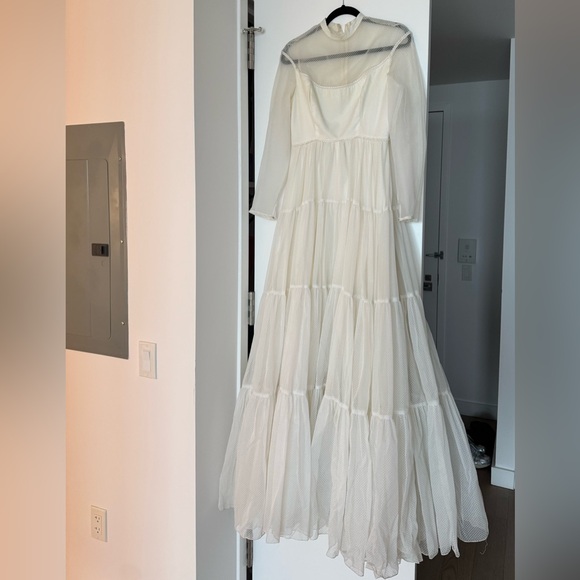 Vintage 70’s Wedding Gown - Picture 2 of 6